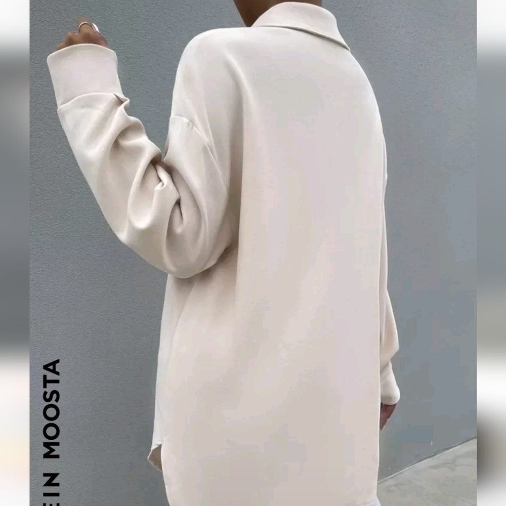 Cream Button Down​ - Picture 10 of 10
